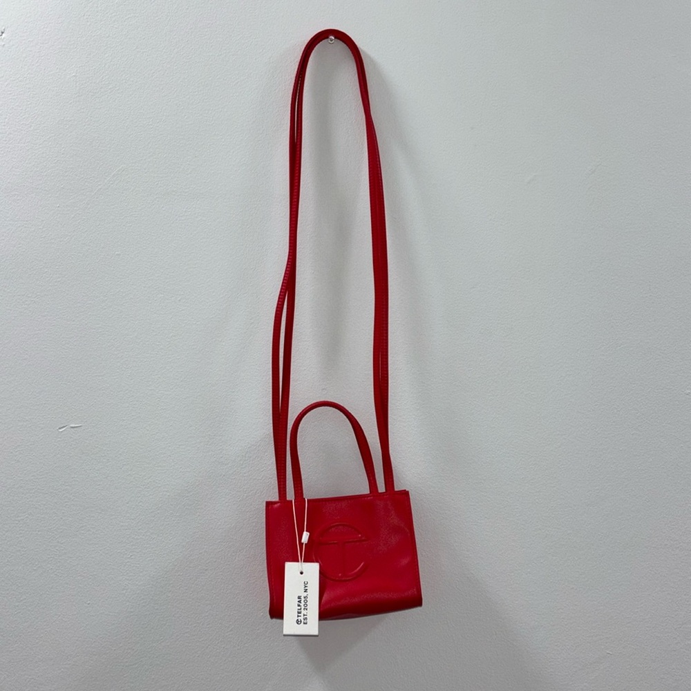 NWT Red Telfar Small Shopping Bag!